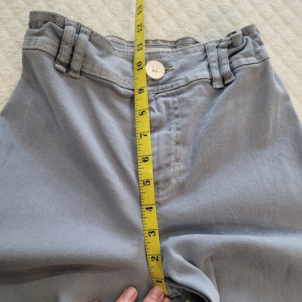 Zara Kids Gray Wide-Leg Jeans - Picture 5 of 11